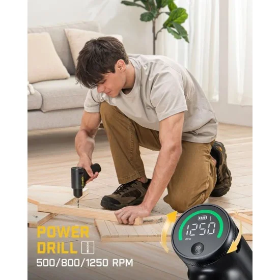 Fanttik NEX K2 Ultra 7.4V Brushless Cordless Drill - Black